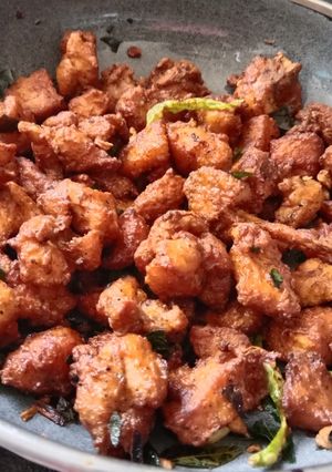 A picture of Crispy Chicken 65.
