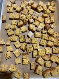 Foto resep Crouton - pelengkap sup dan salad