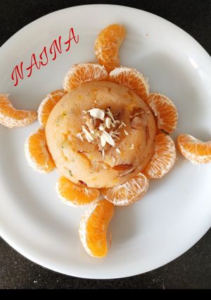 A picture of Orange Halwa.