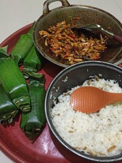Foto resep Nasi bakar ayam suir.