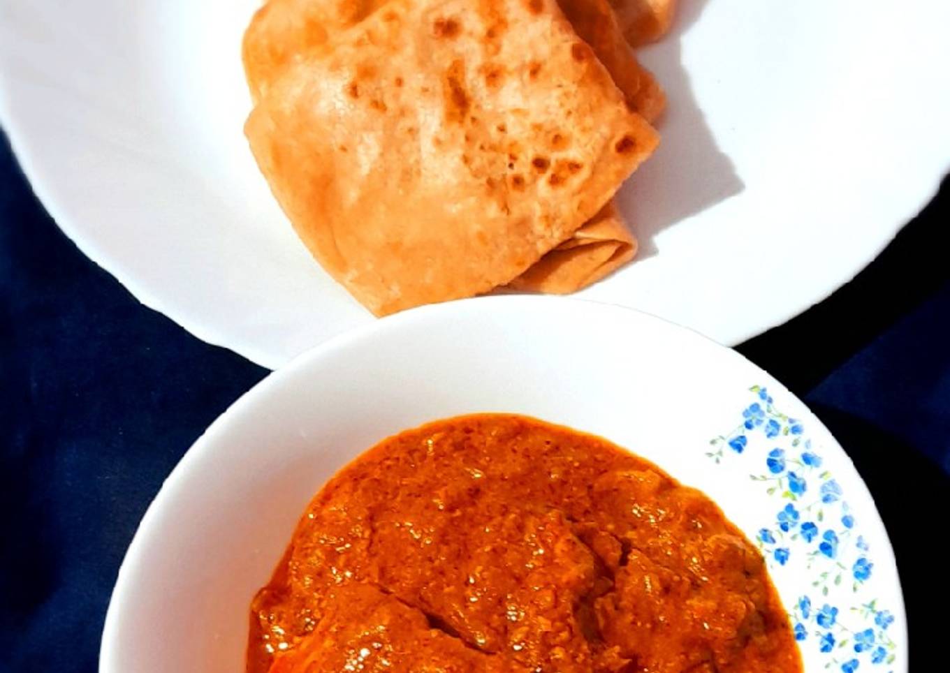 Egg Omelette Korma