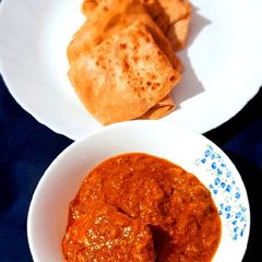 A picture of Egg Omelette Korma.