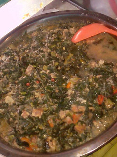 Foto resep Oblok-oblok daun singkong