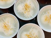 A picture of cornstarch dumplings