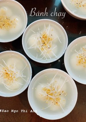 Hình của món Bánh Chay đậu xanh.
