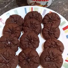 Easy Nutella cookies A picture of Easy Nutella cookies.