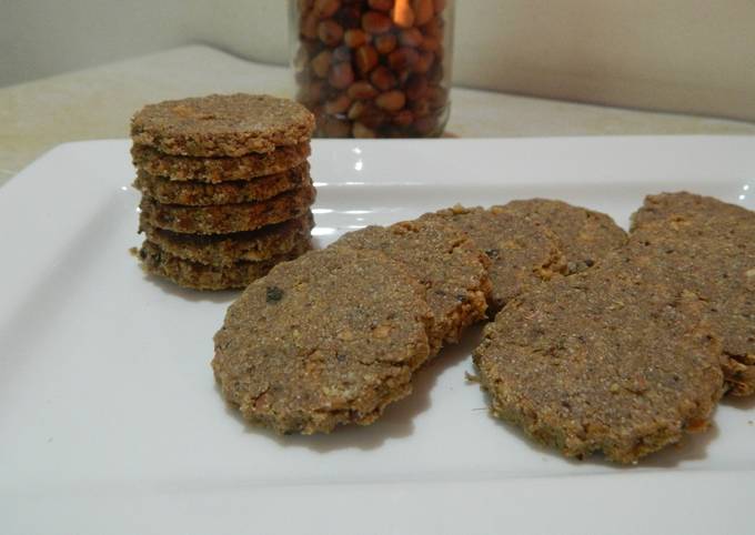 Barnyard Millet Peanut Crackers/Fasting Crackers recipe main photo