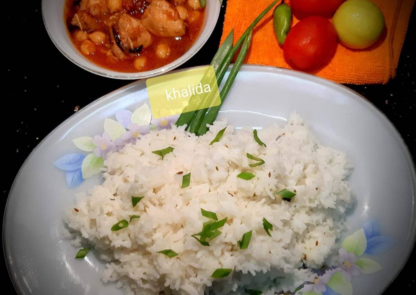 Chicken chickpea qourma