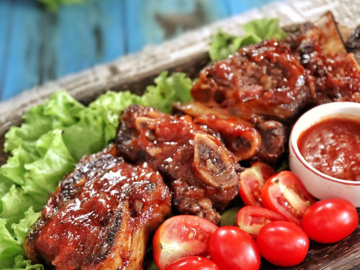 Wajib coba! Resep membuat Iga Bakar bumbu Barbeque  menggugah selera