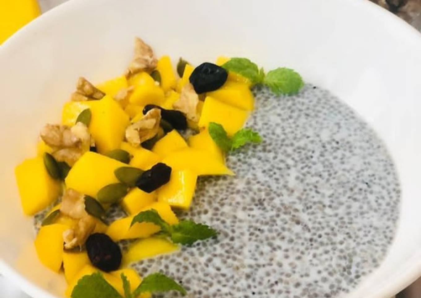 Millet pudding