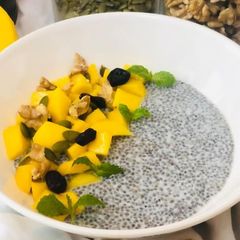 A picture of Millet pudding.