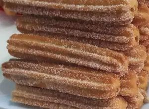 Una foto de Churros caseros