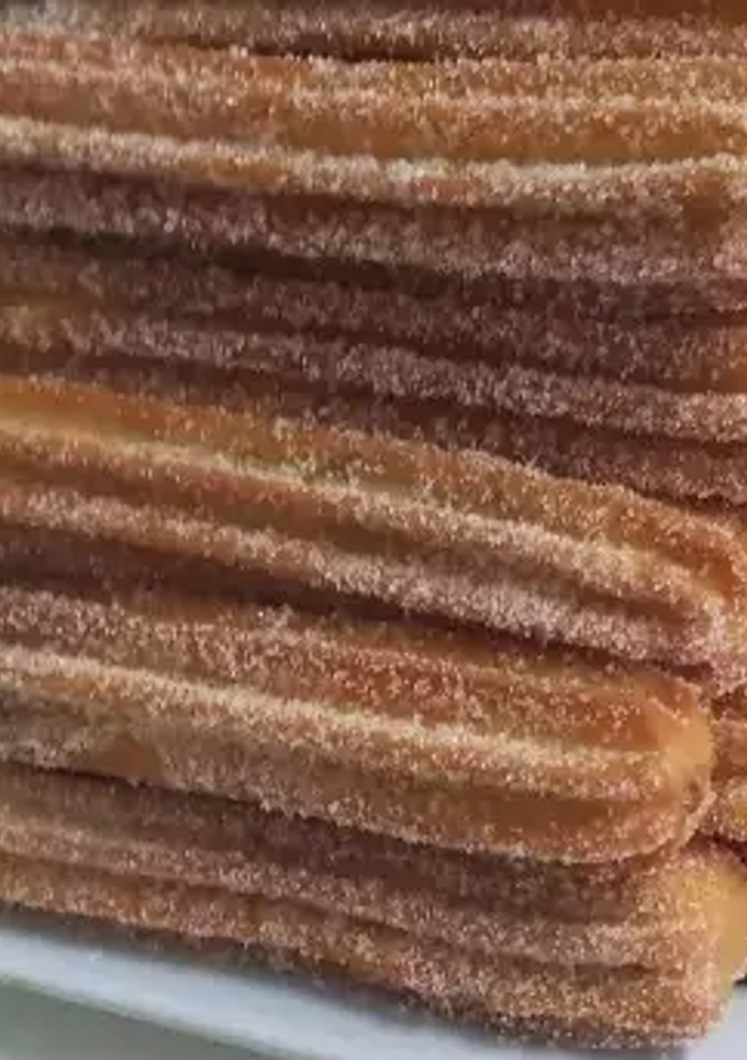 Una foto de Churros caseros