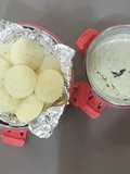 Instant Mini idli and dalia chutney (kids favorite- tiffin friendly)