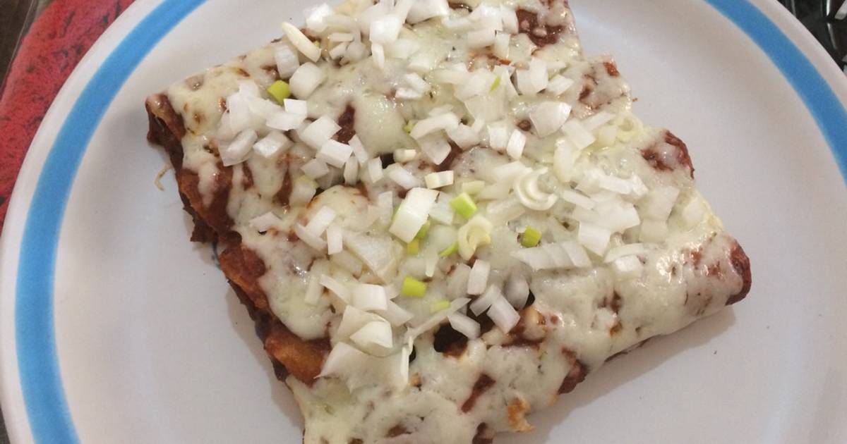 Enchiladas suizas al horno Receta de Carmen Palomino Cookpad