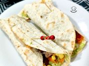 Una foto de wraps de zanahoria