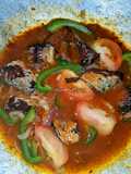 Fried Mackerel In chilli sauce (Smiling Fish)