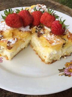 Lusta asszony túrósa recept fotója