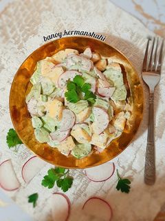 عکسی از دستور سالاد خیار آلمانی🥗