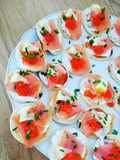 Blinis au saumon