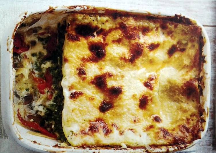 Simple Way to Make Award-winning Mascarpone and Mushroom Lasagne