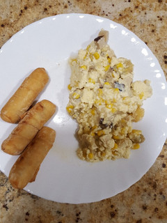 Una foto de Huevos revueltos caribeños
