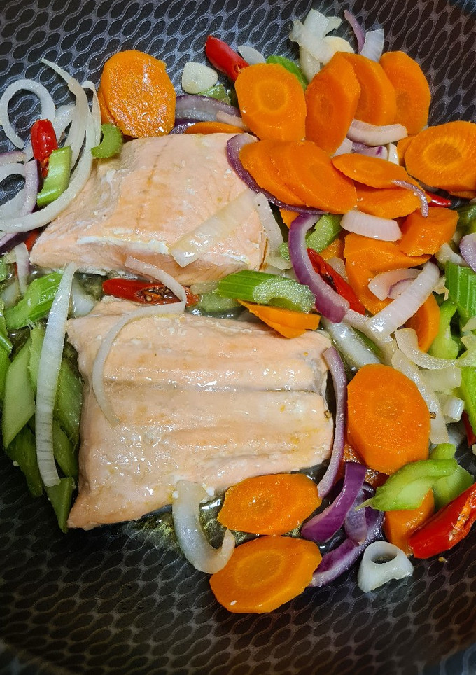 Una foto de Salmón light