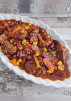 Une photo de Joue de bœuf à la mexicaine