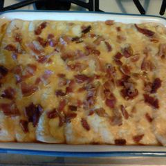 A picture of Breakfast Enchiladas.