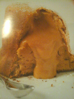 Una foto de Volcán de dulce de leche