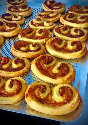Une photo de Palmiers salés