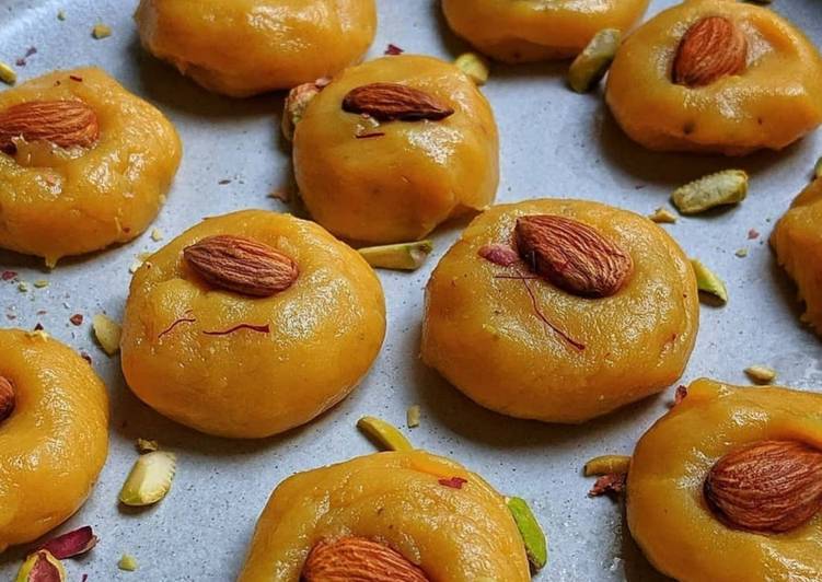 Mango yummy kesari peda