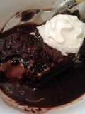 Vickys Self-Saucing Chocolate Brownie Pudding, GF DF EF SF NF