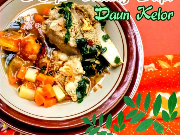 Cara Gampang Menyiapkan Resep SOP Tulang Sapi Daun Kelor yang Menggugah Selera