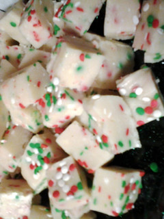 A picture of Cake Batter Fudge.