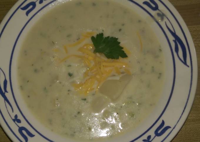 Steps to Make Homemade Easy Potato Leek Soup