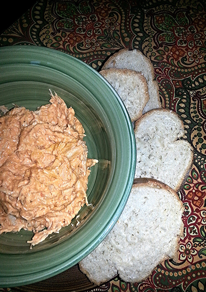 A picture of Buffalo Chicken Dip.