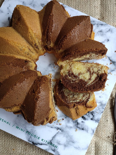 Foto resep Marmer cake all in one method