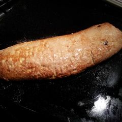 A picture of Baked jam roll.