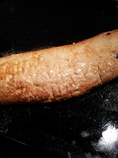 A picture of Baked jam roll.