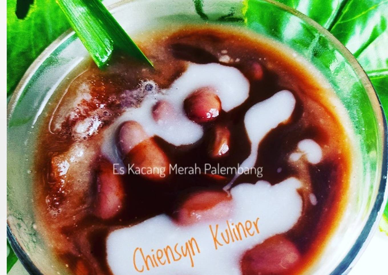 Es kacang merah Palembang