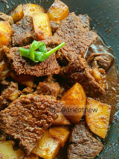 Foto resep Rendang sapi & kentang instan