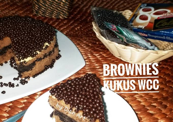Cara Gampang Membuat Brownies Kukus WCC yang Enak Banget