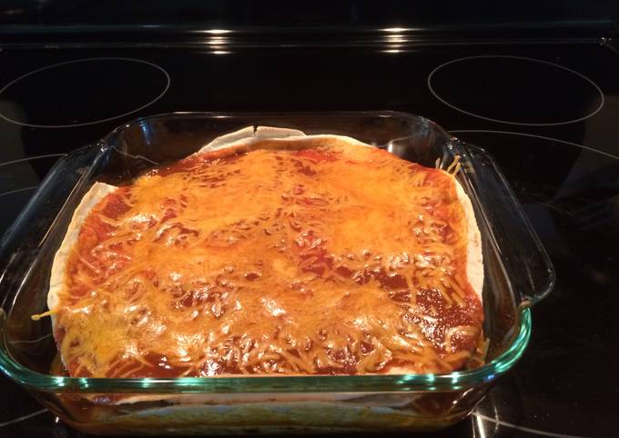 Recipe of Perfect Enchilada Lasagna for Lunch Recipe