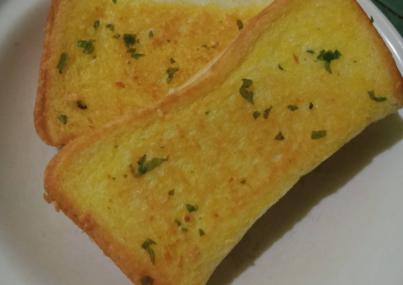 Garlic butter cheese bread roti tawar