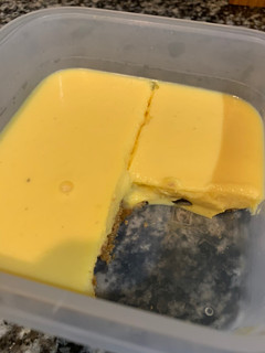Una foto de Pastel de mango, ligero y saludable!