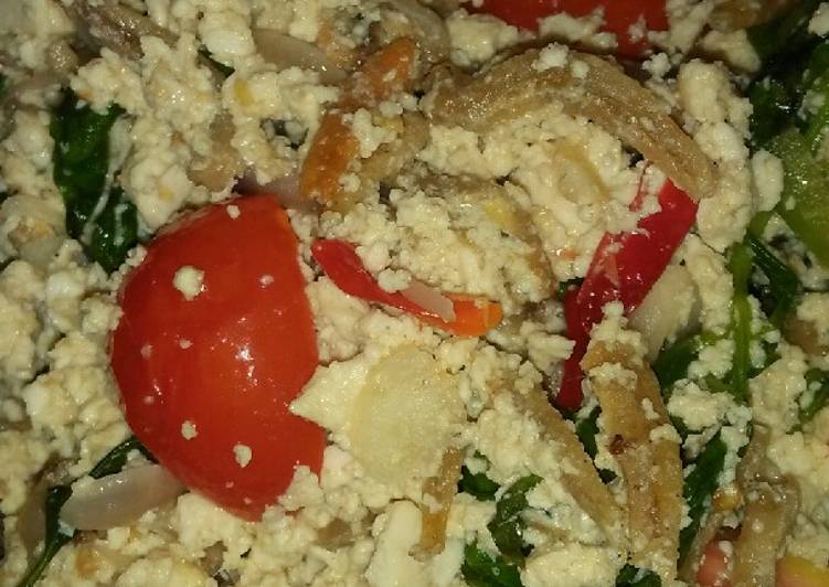 Tumis tahu teri rasa pepes 😋