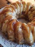 Pudding de Croissants, Manzana y Toffee