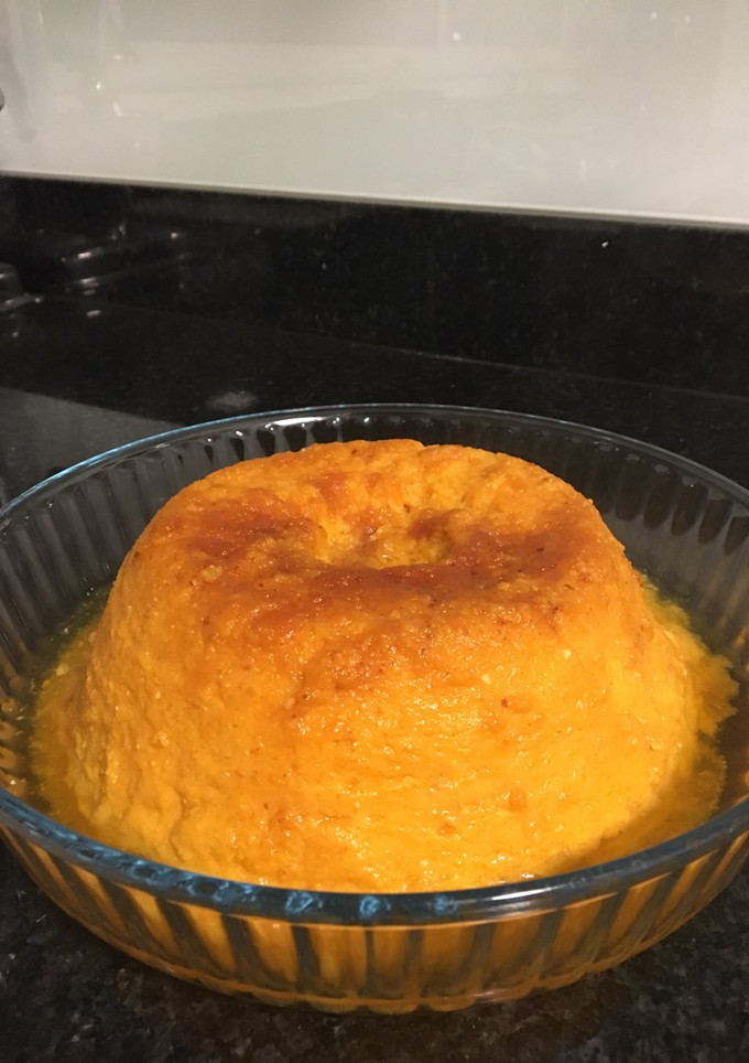 Una foto de Flan de Calabaza y zanahoria