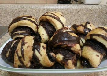 Ultimate Making Recipe Rich Gooey Chocolate Rolls with Chocolate Glaze Delicious and Healthy